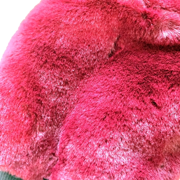 NEW! Found My Animal Faux Fur Hoodie Jacket Size XS - Picture 9 of 11